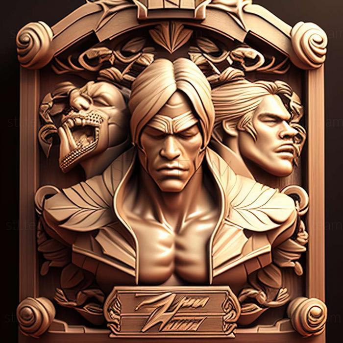 3D model The King of Fighters XII game (STL)